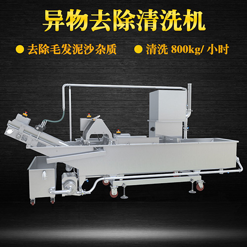 涼粉物料清洗機，清洗800kg小時，涼粉物料清洗機