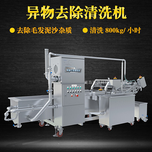 高質蔬菜清洗機，氣泡清洗，清洗800kg小時