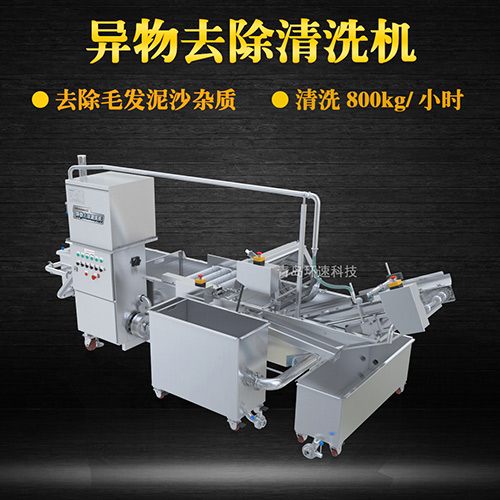 果蔬清洗機設備，氣泡清洗，清洗800kg小時